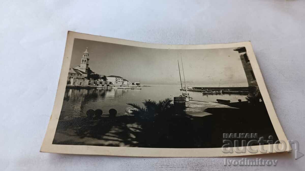 Carte poștală Sutivan Otok Brac 1956