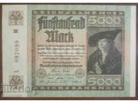 Germany 5000 marks 1922 year