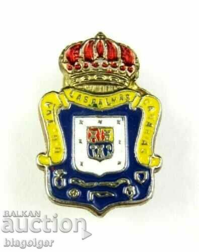 Old Football Badge-Las Palmas-Canary Islands-Buttonella