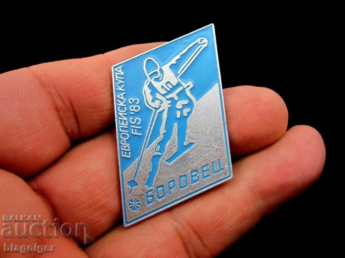 European Ski Cup-FIS-Borovets-1983 with price 6.00 BGN | € 3.07 European Ski Cup-FIS-Borovets-1983 with price 6.00 BGN | € 3.07