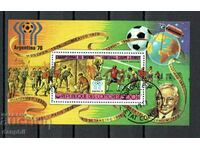 Comoros Islands 1978 Block "Argentina'78" Airmail kl.- STO