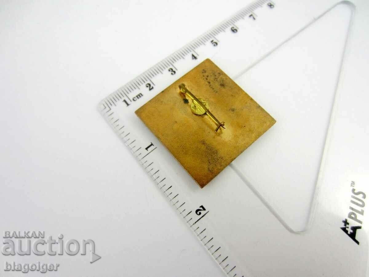 Auction Second Congress of Sports Medicine-Europe-1969-Official badge Auction Second Congress of Sports Medicine-Europe-1969-Official badge