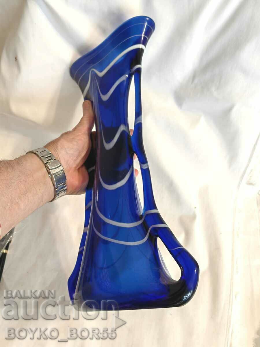 Μοναδικό όμορφο μεγάλο βάζο αντίκες Murano - 5 Μοναδικό όμορφο μεγάλο βάζο αντίκες Murano - 5