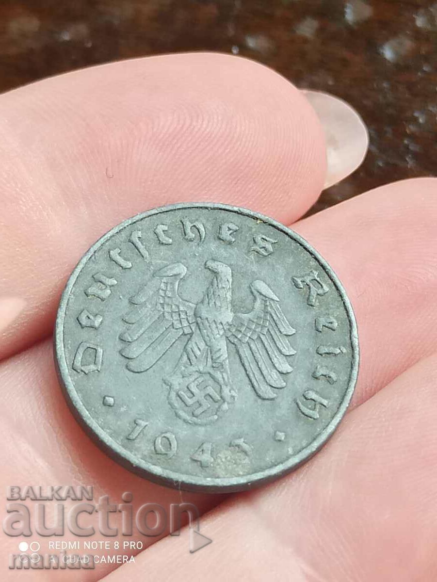 Auction 10 Pfennig 1943 Third Reich Auction 10 Pfennig 1943 Third Reich