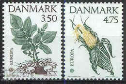 Danemarca 1992 Europa CEPT (**) serie curată, fără ștampilă