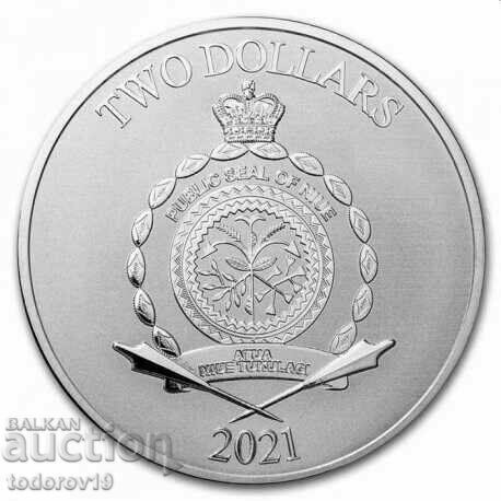 1 oz Silver Baby YODA - 2021 - ost. Niue with price 151.99 BGN | € 77.71