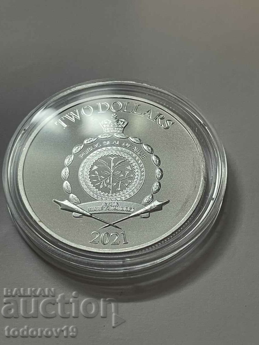 Delivery of 1 oz Silver Baby YODA - 2021 - ost. Niue