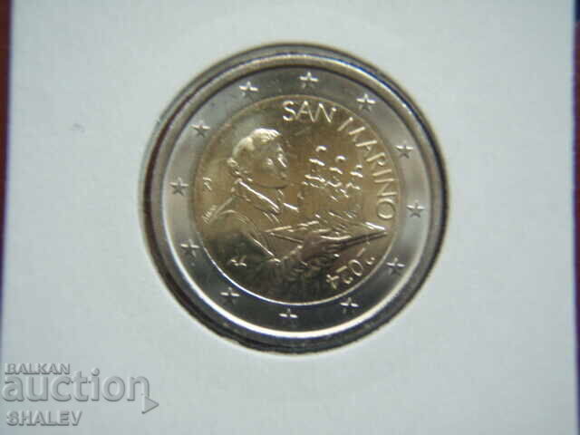 Auction 2 Euro 2024 San Marino - Unc Auction 2 Euro 2024 San Marino - Unc