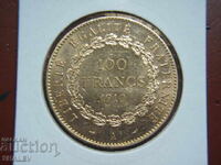 100 Francs 1910 A France (100 Francs France) - AU+ (gold)