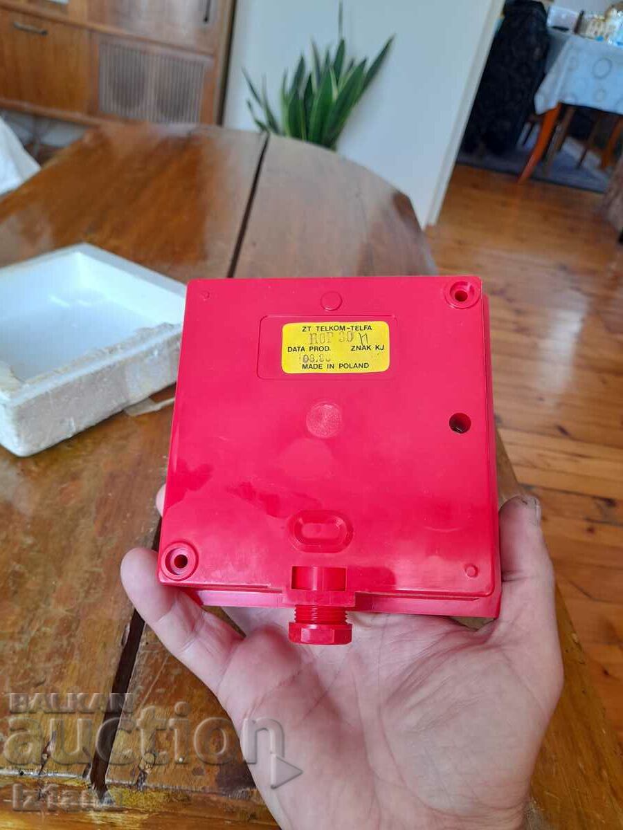 Delivery of Old manual fire alarm button TELFA ROP-30 Delivery of Old manual fire alarm button TELFA ROP-30