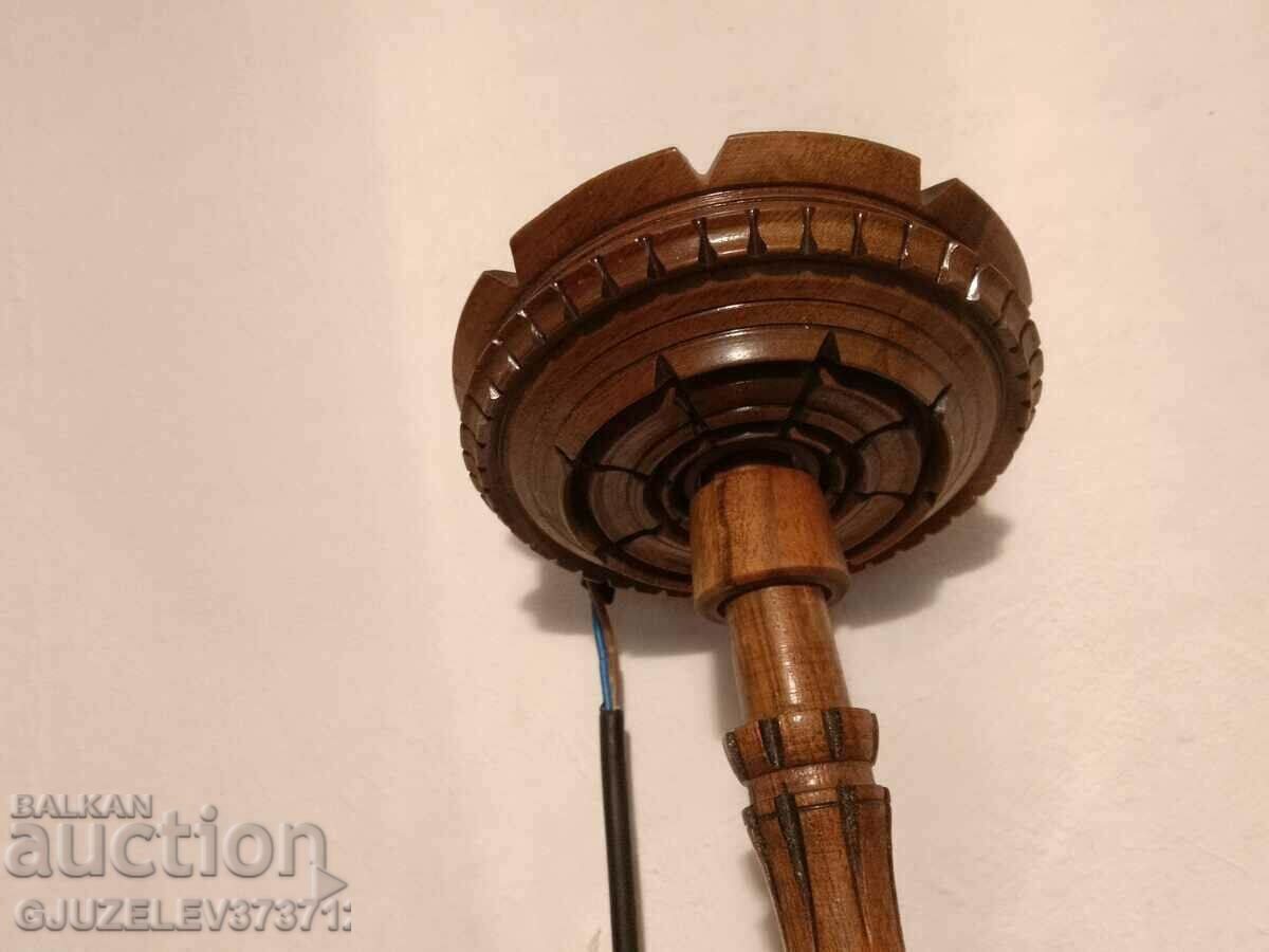 Old plum tree walnut (wood carving) - 5