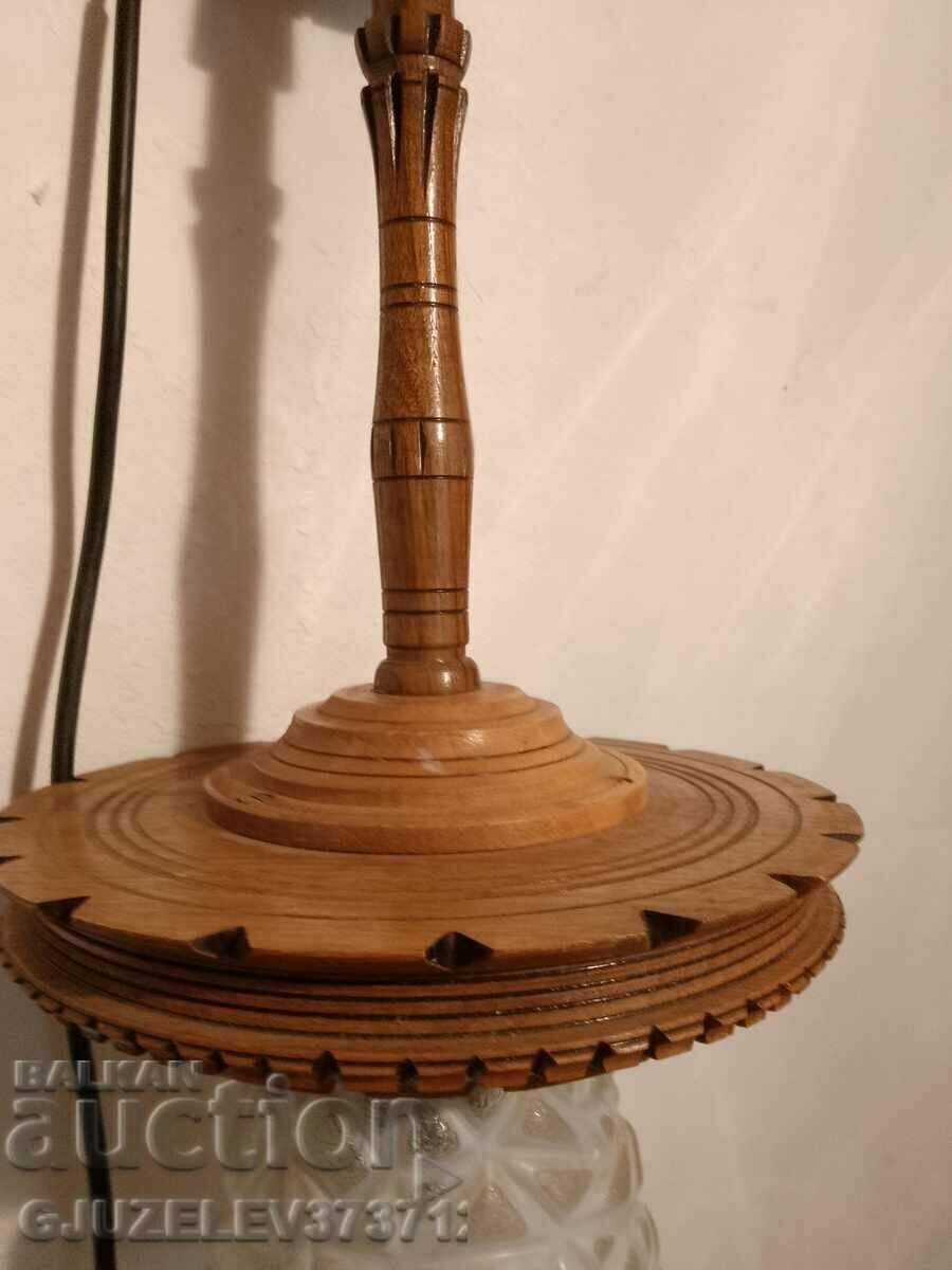 Old plum tree walnut (wood carving) - 7