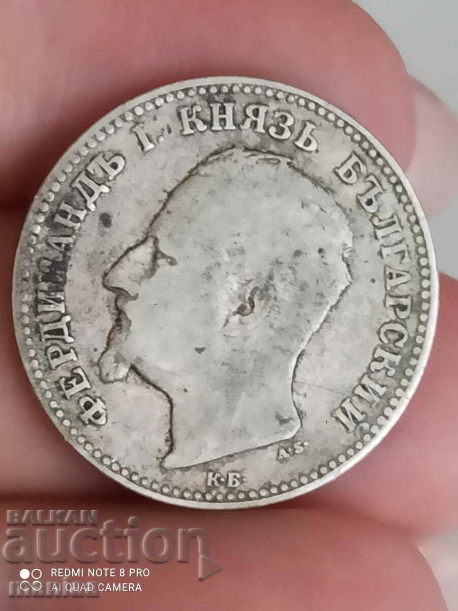 1 λεβ 1891 ασήμι - 5 1 λεβ 1891 ασήμι - 5