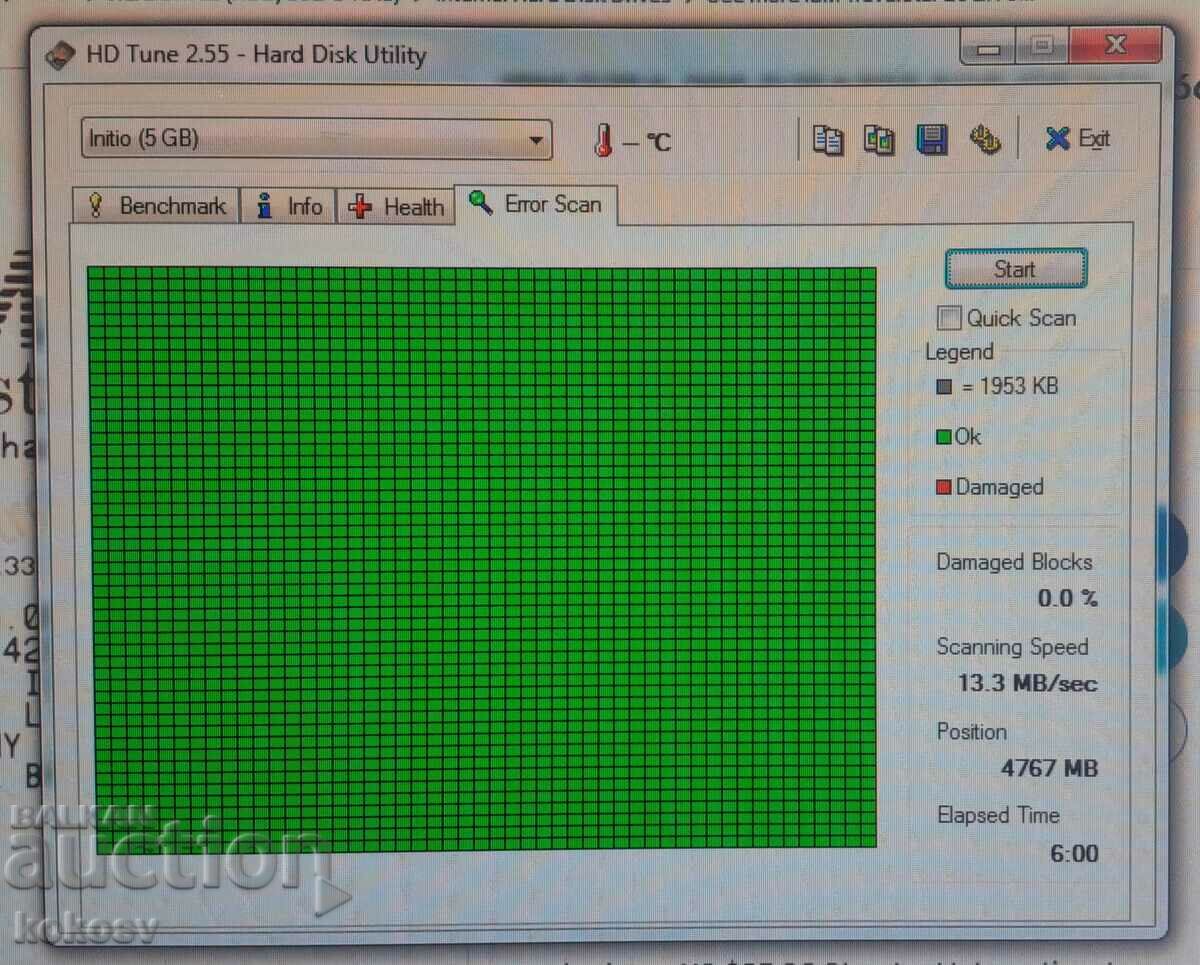 Licitație HDD retro hard disk IBM Travelstar DJSA-205 5GB
