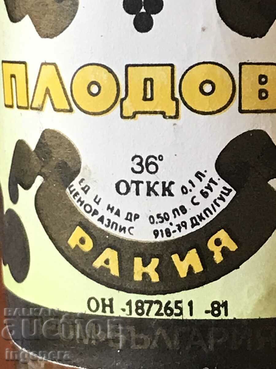 Licitație STICLA DE BRANDY ANII 80 NEIMPRIMARAT O SUTE Licitație STICLA DE BRANDY ANII 80 NEIMPRIMARAT O SUTE