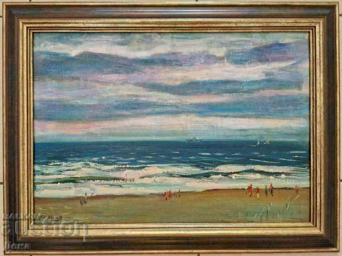 Atanas Zhekov painting 1997 Atanas Zhekov painting 1997