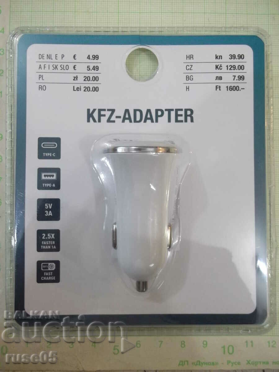 Adapter "KFZ - ADAPTER" for car new