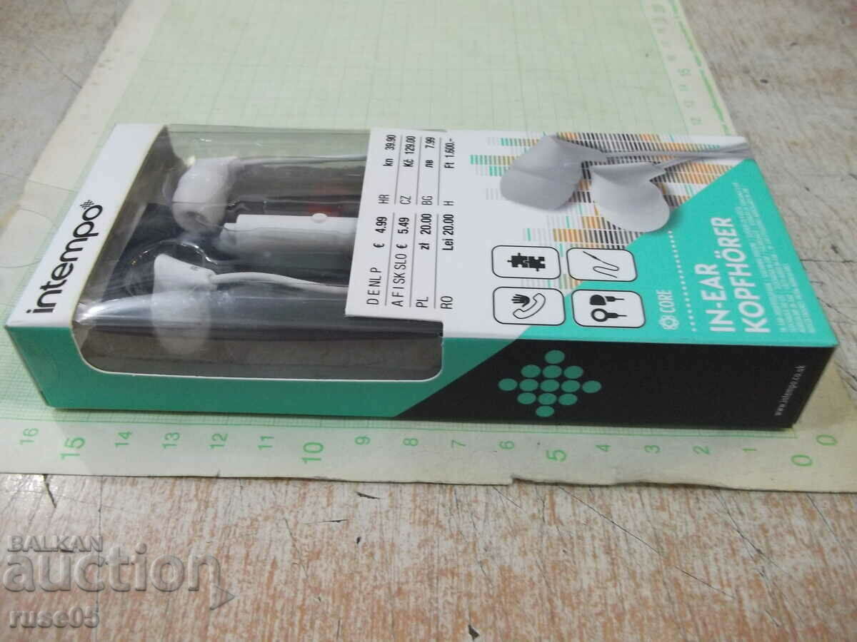 Căști „intempo - IN-EAR” noi cu preț 6.00 BGN | € 3.07