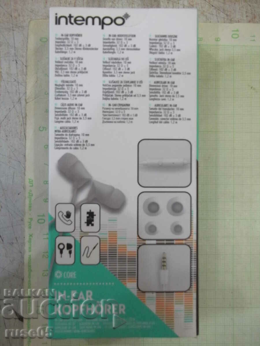 Căști „intempo - IN-EAR” noi - 5