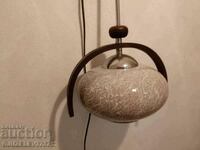 Candelabru in stil Art Deco cu sticla originala