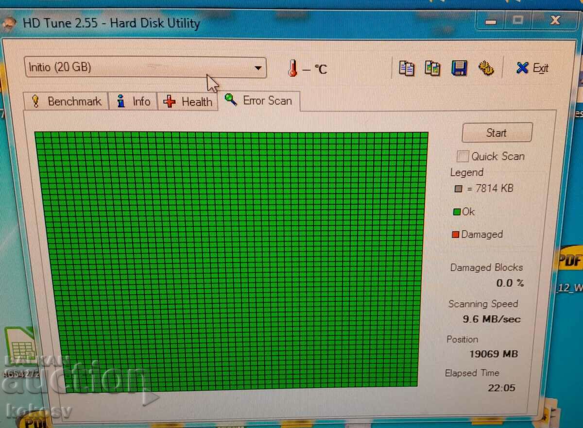 Δημοπρασία Ρετρό σκληρός δίσκος HDD 20 GB IBM IC25N020ATDA04-0 Δημοπρασία Ρετρό σκληρός δίσκος HDD 20 GB IBM IC25N020ATDA04-0