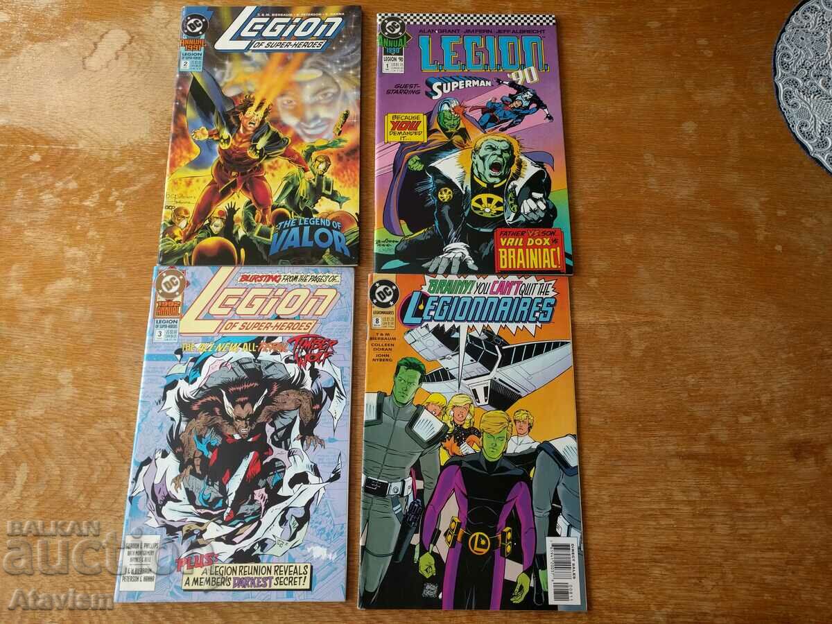Lot of DC Annuals from 1990, 1991 and 1992 + bonus
