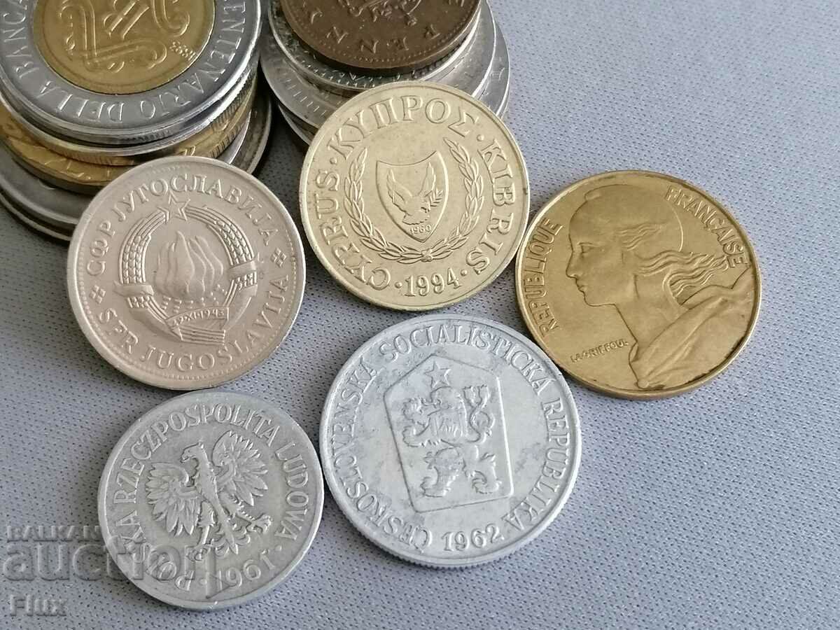 Lot of 5 coins - Europe | 1961 - 1994 with price 3.85 BGN | € 1.97