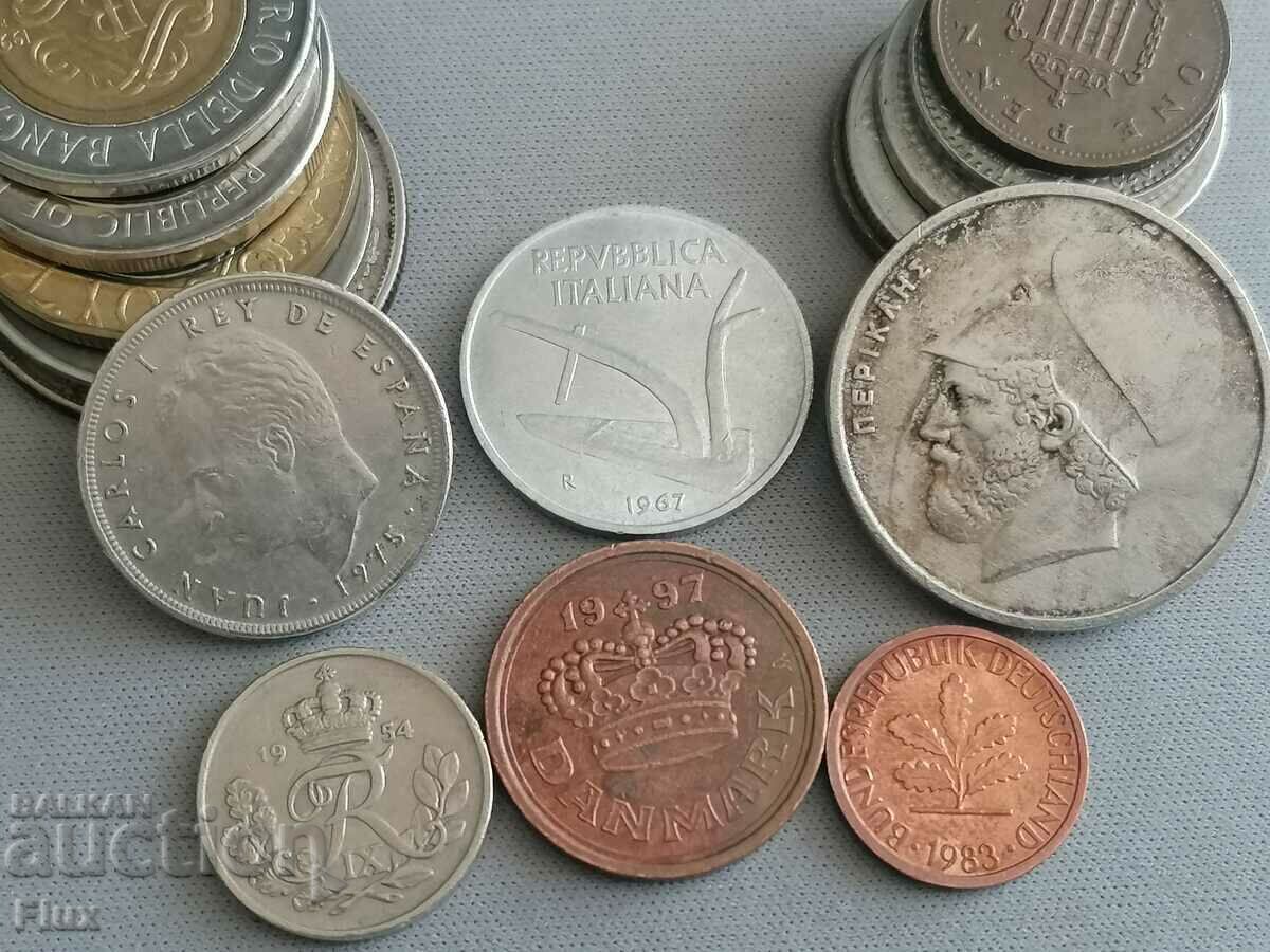 Παρτίδα 6 νομισμάτων - Ευρώπη | 1954 - 1997 με τιμή 5.25 BGN | € 2.68 Παρτίδα 6 νομισμάτων - Ευρώπη | 1954 - 1997 με τιμή 5.25 BGN | € 2.68