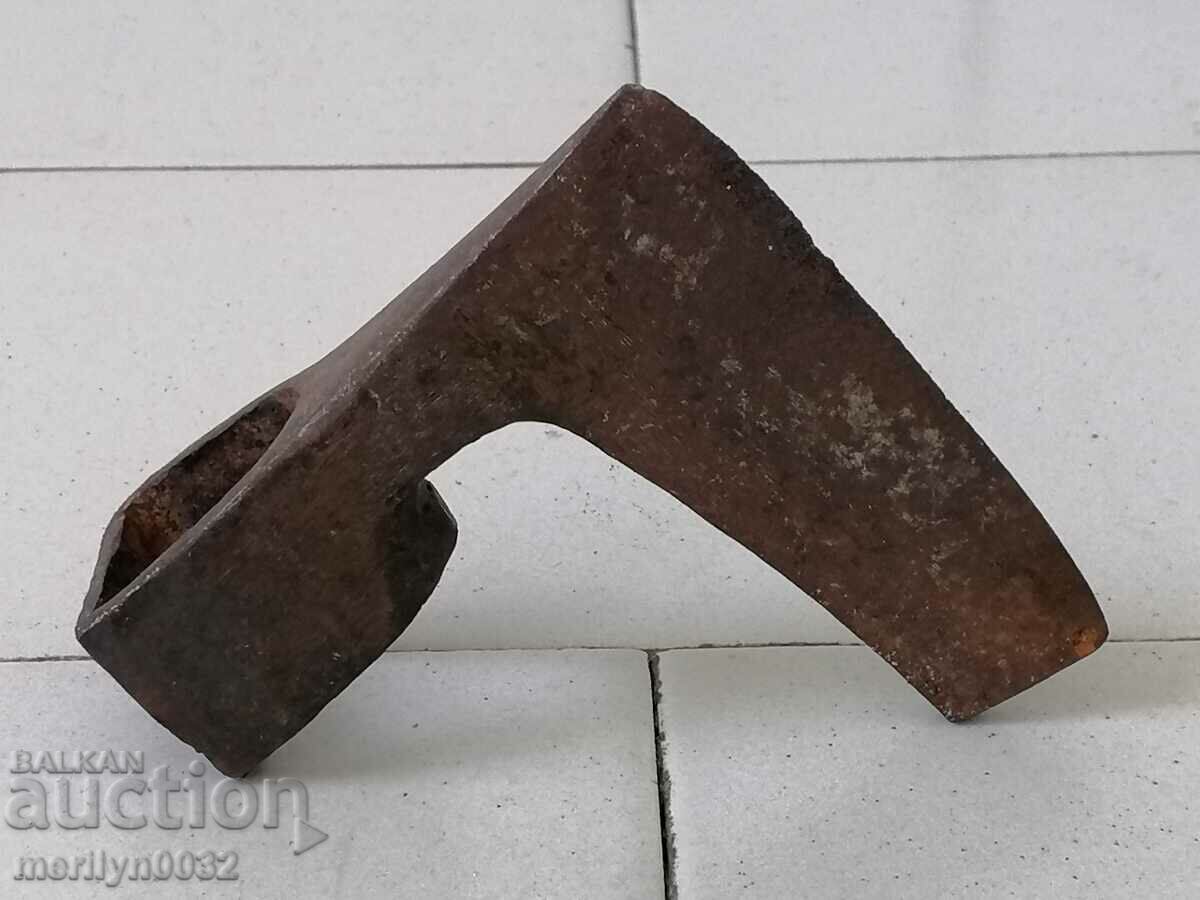 Auction An old ax shaft tool wrought iron Auction An old ax shaft tool wrought iron