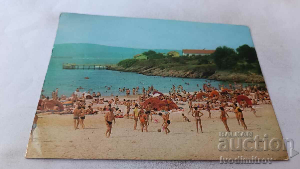 Пощенска картичка Китен Северният плаж 1979