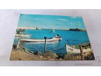 Postcard Michurin Bay 1976