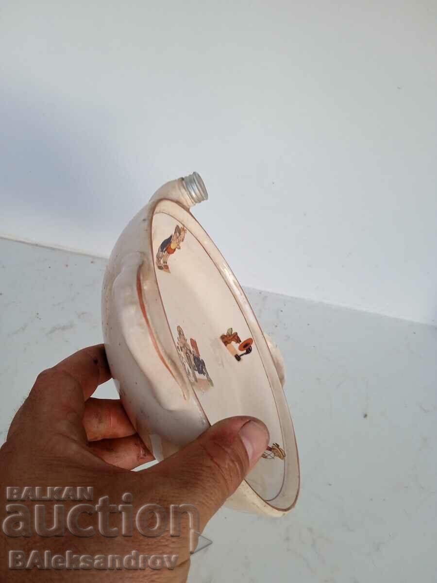 Много рядка детска купичка за хранене от 50-те - 6 Много рядка детска купичка за хранене от 50-те - 6