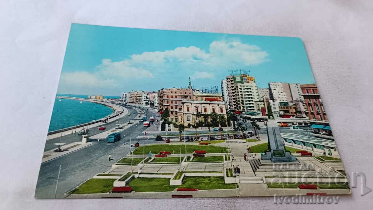 P K Alexandria Saad Zaglhloul Άγαλμα και Corniche