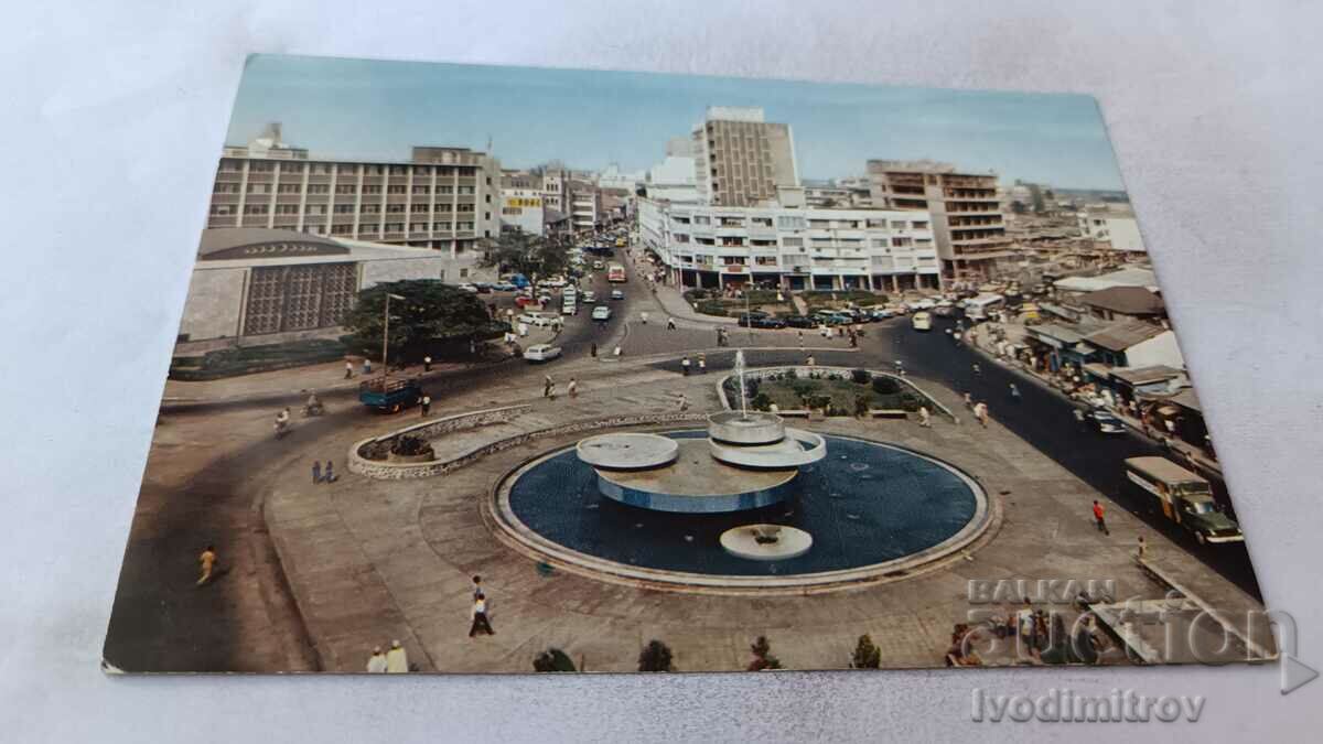 Postcard Nigeria Lagos Tinubu Square