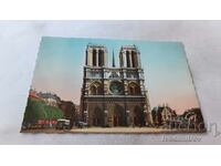 Καρτ ποστάλ Paris Cathedrale Notre-Dame et le Parvice