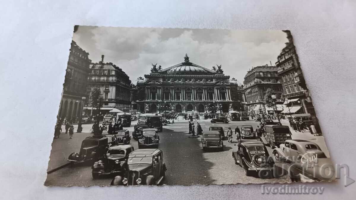 Καρτ ποστάλ Paris La Place et le Theatre de l'Opera