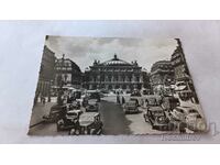 Carte poștală Paris La Place et le Theatre de l'Opera