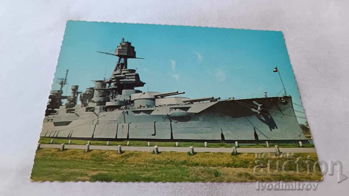 Carte poștală Battleship TEXAS