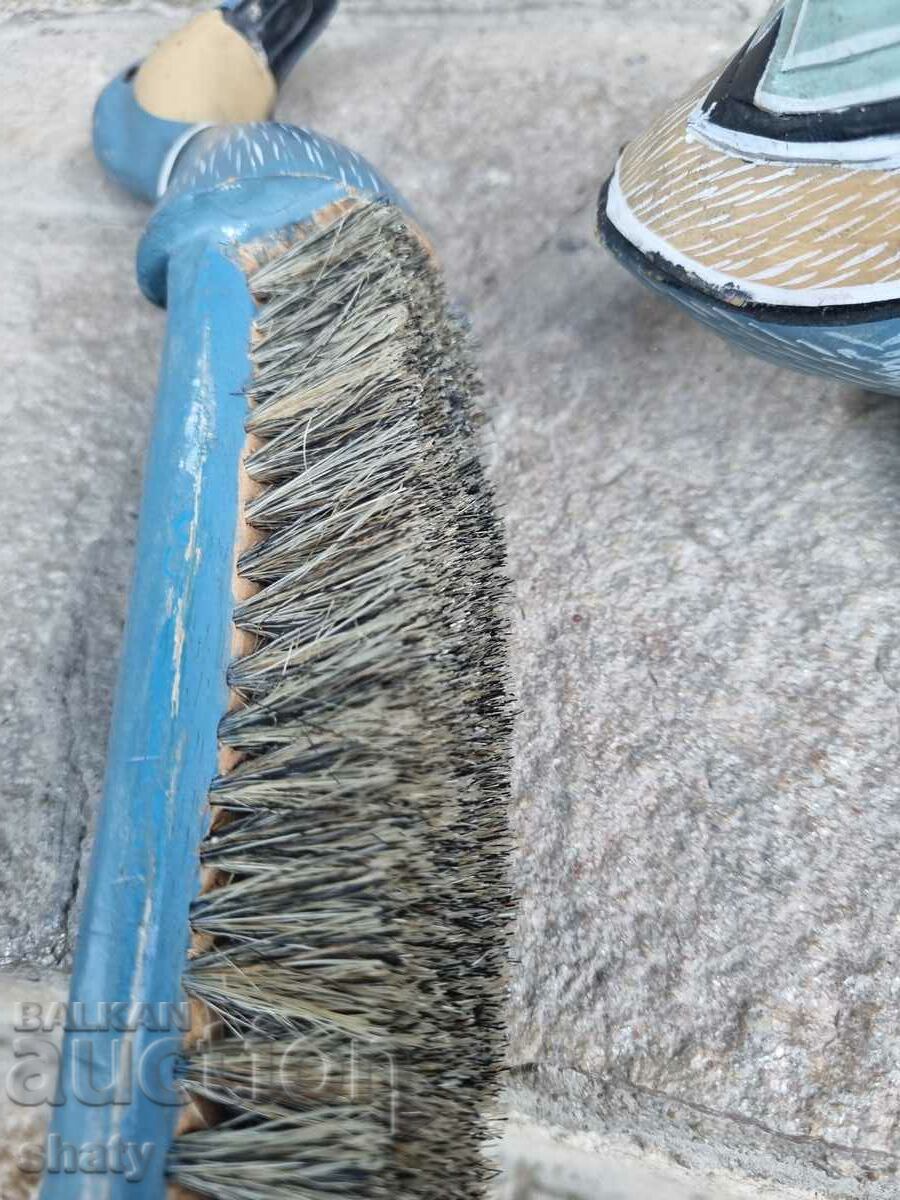 Wooden clothes brush. A duck - 6 Wooden clothes brush. A duck - 6