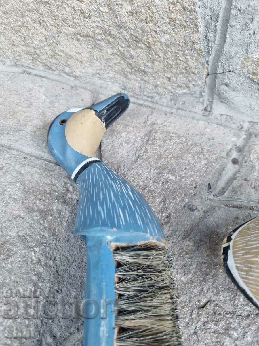 Wooden clothes brush. A duck - 7 Wooden clothes brush. A duck - 7