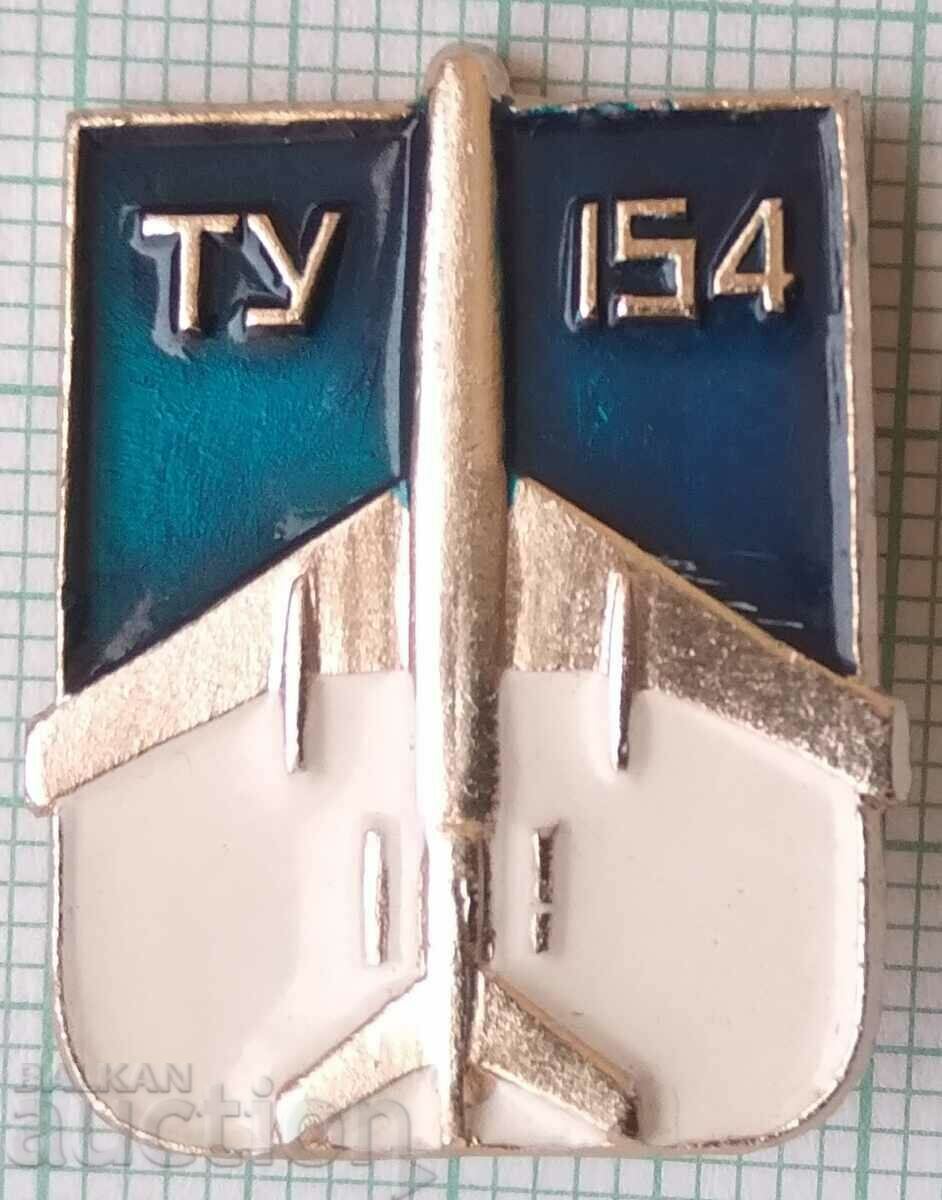 13475 Badge - Aviation in the USSR TU-154 aircraft