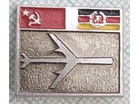 13479 Значка - СССР-ГДР авиокомпания самолет