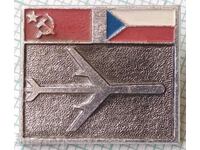 13482 Badge - USSR-Czechoslovakia airline plane