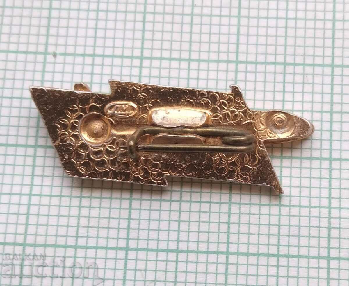 Auction 13500 Badge - Aviation USSR aircraft AN-24 Auction 13500 Badge - Aviation USSR aircraft AN-24