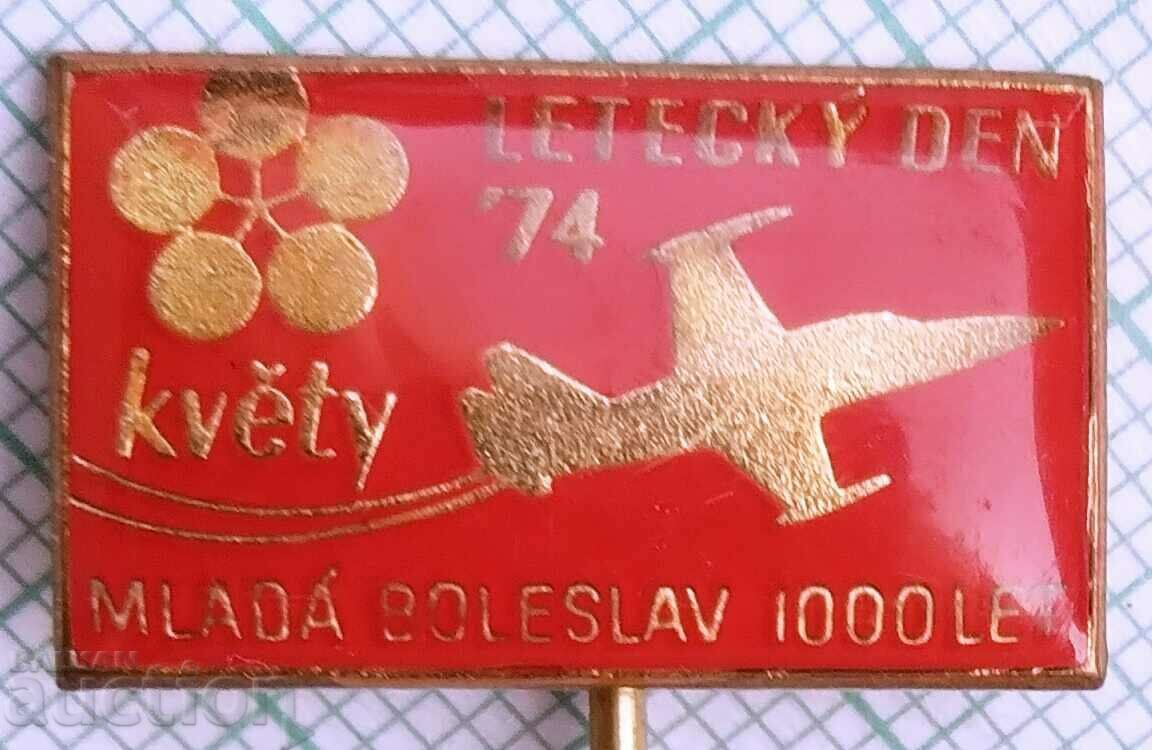 13507 Badge - Aviation Day Czechoslovakia