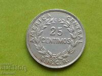 25 centimos 1937 Costa Rica