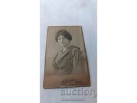 Foto Femeie 1919 Carton