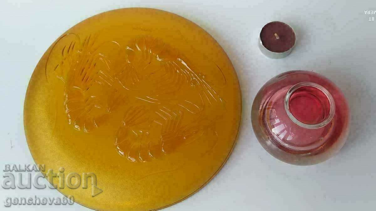 Auction  Amber Glass 3D Lobster/Rare Find