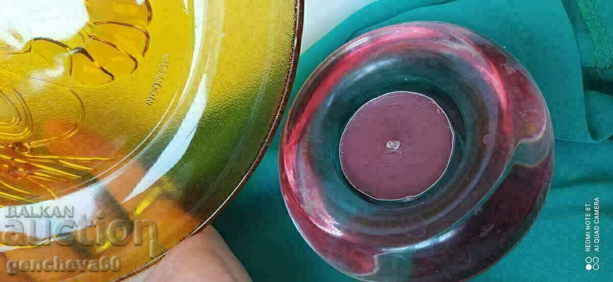 Amber Glass 3D Lobster/Rare Find - 6