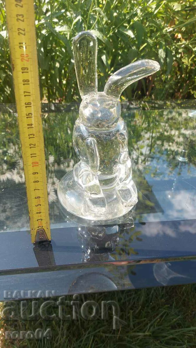 BUNNY - SCULPTURE - GLASS - MARKING with price 134.10 BGN | € 68.56 BUNNY - SCULPTURE - GLASS - MARKING with price 134.10 BGN | € 68.56